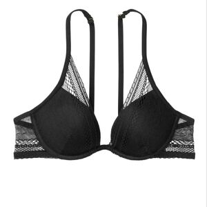 Incredible by Victoria Secret Push-Up Plunge Bra 34DD